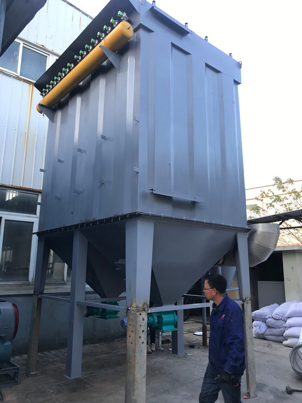 【浙江舟山客戶】布袋除塵器找蕭陽(yáng)環(huán)保 10天時(shí)間順利交貨安裝 